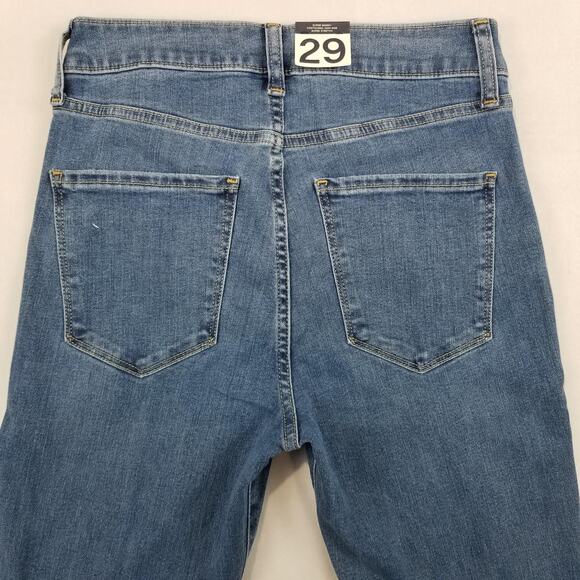 Gap Universal Jegging Jeans Womens 29/8 Short Blue High Rise Super Skinny NWT - Picture 4 of 13